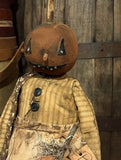 #BTT-DAW Primitive "BETTY" Pumpkin By Dawn's Attic Treasures