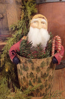#3-OTC25 Clay Face Santa In Holiday Box 🎅 MADE IN AMERICA!