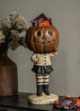 #581142  Pumpkin Girl Candy Dish