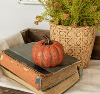 #3293SO  Orange 2.75In Short Pumpkin