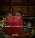 #JP08 "JUICY APPLE" 34oz Jar Candle