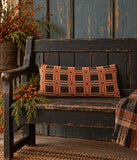 #L407 Handmade Woven Accent Pillow 24x10 Inch