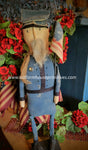#MDY0068BLU Primitive Blue Uniform Soldier With Flag 🇺🇸 MADE IN THE USA