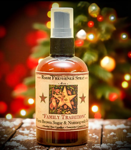 #FT4 "Family Traditions" 4oz Room Spray