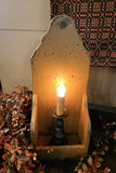 MT-WHF  "Mustard" Wooden Box With Electric Candle