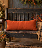#L407 Handmade Woven Accent Pillow 24x10 Inch