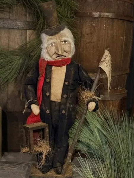 #DAW-SCR  Primitive Scrooge With Clay Face