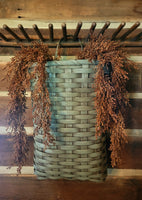 #SGLDB Primitive Large Door/Wall Basket - Sage Green