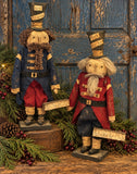#RNCT Primitive "Red Coat Nutcracker" By Dawn's Attic Treasures