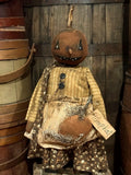 #BTT-DAW Primitive "BETTY" Pumpkin By Dawn's Attic Treasures
