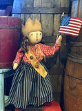 #LBRLDY Patriotic "LIBERTY LADY" By Dawn's Attic