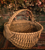 #8TAE Primitive Mustard Egg Basket MADE IN THE USA!