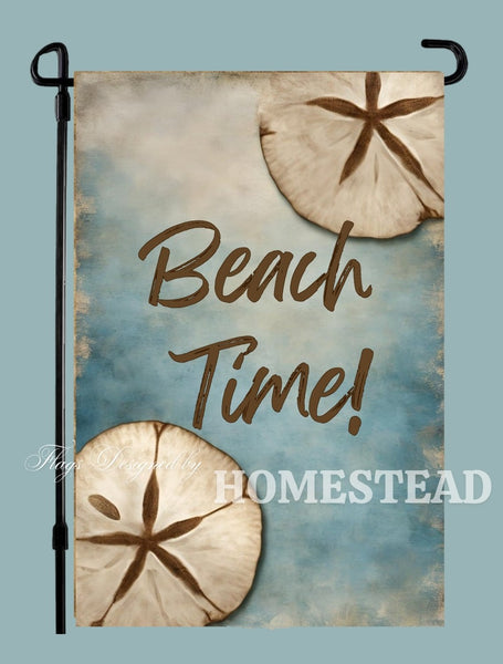 #GF-2505 "Beach Time" Garden Flag