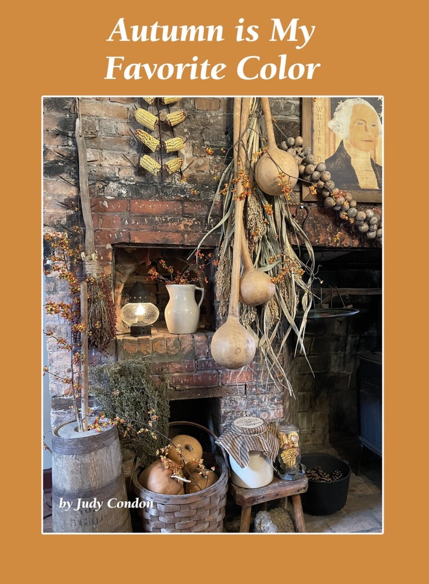 JCF25 BACK IN STOCK!!! Judy Condon Book "AUTUMN IS MY FAVORITE COLOR