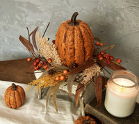 #G228752 Mixed Wheat & Berry 12In Candle Ring