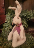 #SITW  Handmade Sitting White Bunny MADE IN AMERICA!