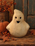 #SGH Primitive Painted Paper Mache Ghost - Small