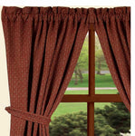 #P8850017 Philmont Jacquard 86" Red Panels