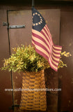 #CWB25  Canted Wall Basket - Mustard