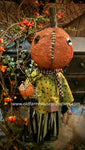 #RAMURS Tattered N' Torn "URSALA" Pumpkin Girl