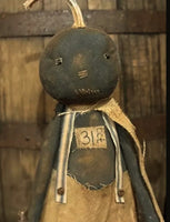 #DAW-MYL Primitive Cloth "MYLES" Pumpkin Guy MADE IN THE USA!