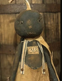 #DAW-MYL Primitive Cloth "MYLES" Pumpkin Guy MADE IN THE USA!