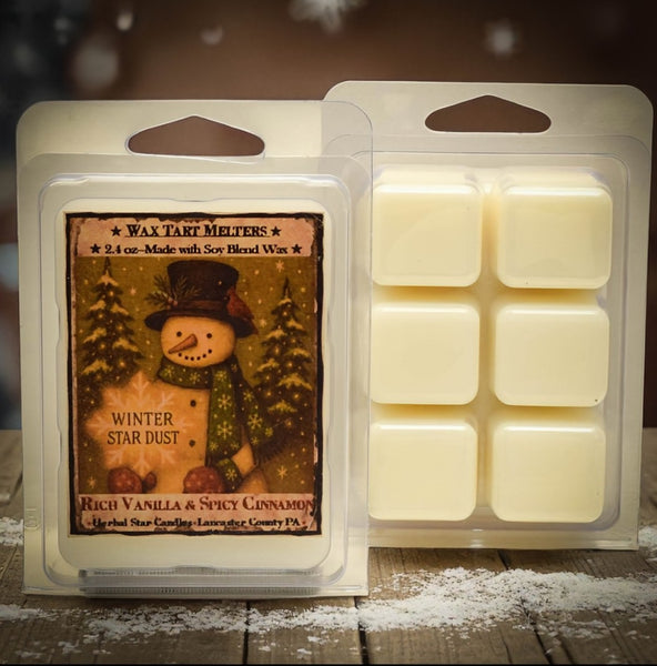 #WTRT06 "Winter Star Dust" Soy Melting Tarts (Made IN USA)