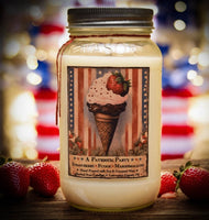 #CONEJAR24  "Patriotic Party" Soy Jar Candle - 24oz