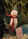 #BBKP "Baby"Penguin In Tin Of Greens By RUGGED CHIC COLLECTION