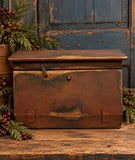 #DRBB Primitive Red Wood Bread Box