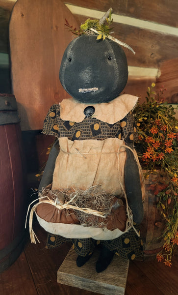 #DAW-2RH Primitive Pumpkin Gal 🎃 MADE IN THE USA