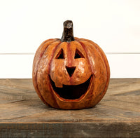 #WS123124 Orange Big Mouth 8In Pumpkin