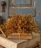 #4016  Barley Twist Sage Half Sphere - 12In