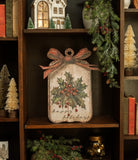 H237629  18In Happy Holidays Metal Dummy Board