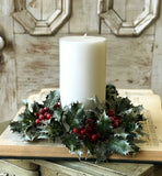 #5615 Hollyberry Glen 3.5In Candle Ring