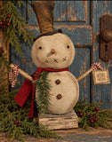 #DSM Primitive Snowman "SAM" By Dawn's Attic Treasures