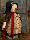 #FRDA Primitive "FREDA" Snow Lady By Dawn's Attic Treasures