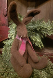 #2SITB  Handmade Sitting Brown Bunny MADE IN AMERICA!