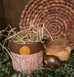 #18D Primitive "Spring Duck"  Pantry Box ~ By MOSES ALLEN COLLECTION