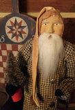 #A266 2026 Signed ARNETT'S Santa Holding A Tree & Lantern