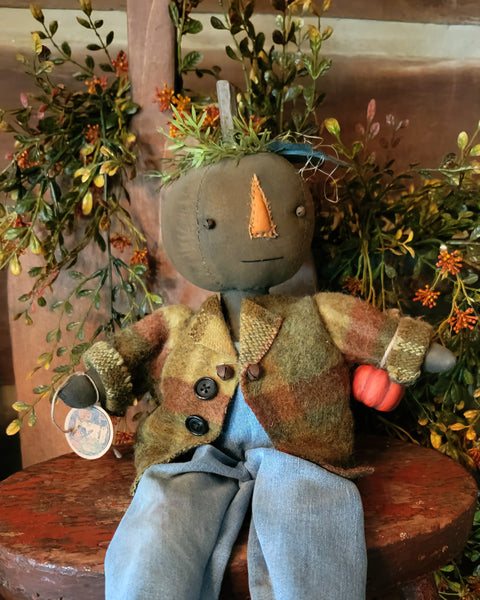 #2F-RM Primitive Pumpkin Boy "Calvin" MADE IN USA