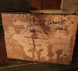 #A267 2026 Signed ARNETT'S Santa Holding A Lantern