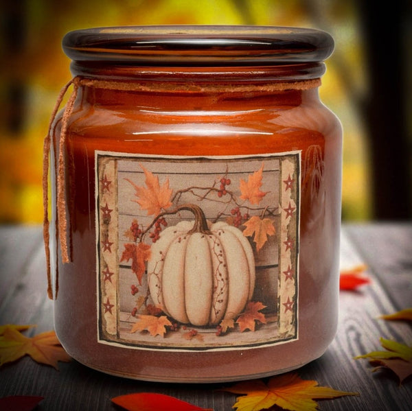 #PMSC18 LIMITED EDITION "Pumpkin Maple Scones" 🍁 Amber Apothecary Jar
