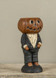 #481142  Pumpkin Boy in Suit Candy Dish