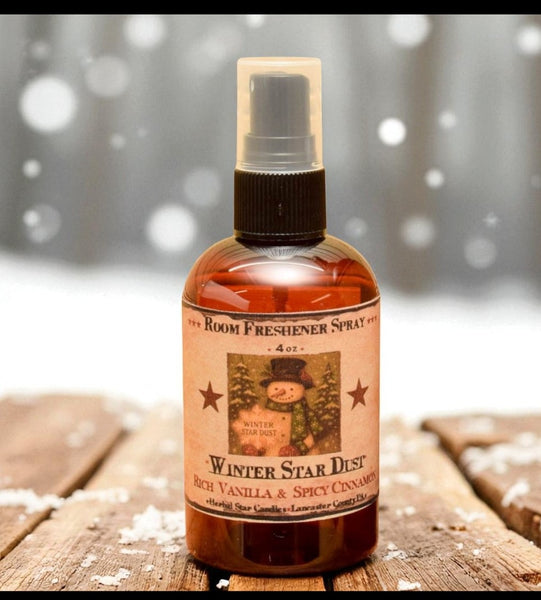 #WSRS4 "Winter Star Dust" 4oz. Room Spray