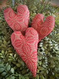#H-BF Woven Fabric Heart ❤️ Bowl Filler MADE IN THE USA