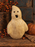 #LGT Primitive Painted Paper Mache Ghost - Large