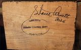 #A264 2026 Signed ARNETT'S Santa With Lantern & Clay Willow Tree Jug