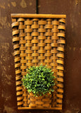 #M-SLB Primitive Small "Slab" Basket - Mustard