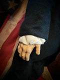 #GWOTC  George Washington With Sculpted Clay Face & Hands 🇺🇸 MADE IN AMERICA